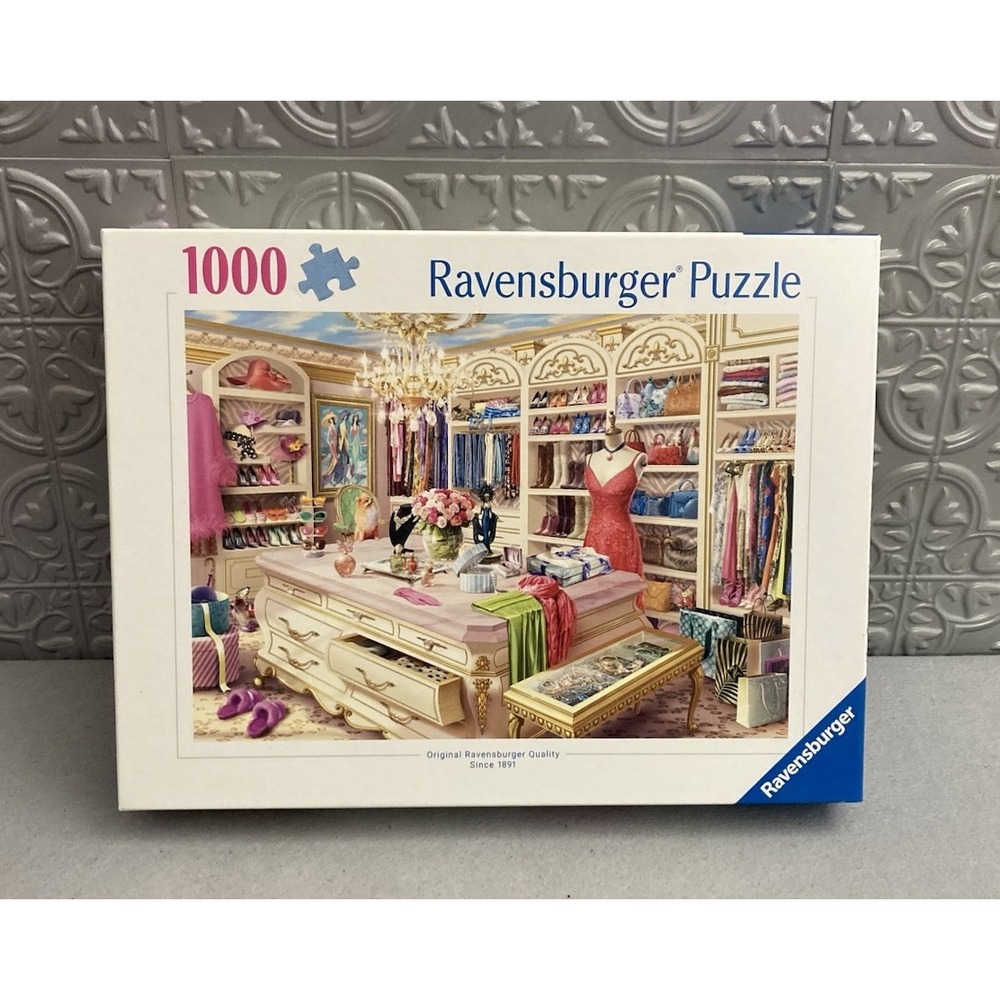 Ravensburger 1000 Piece Jigsaw Puzzle The Coveted Closet -New - New In Box